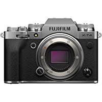 Fujfilm X-T4 Cámara Digital sin Espejo de Objetivo Intercambiable- Color Plateado